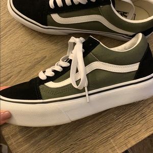 Old school platform vans